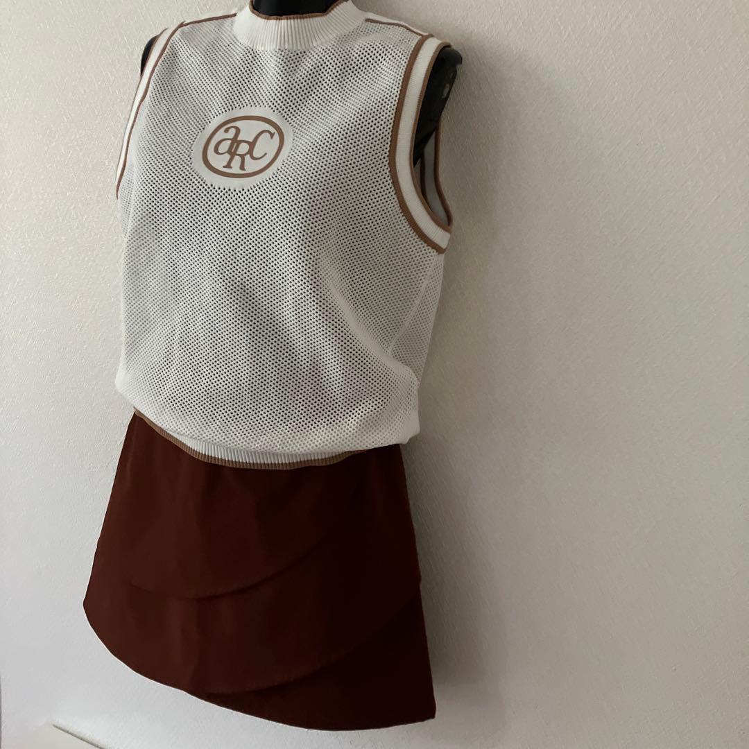 ARCHIVIO クルーネックニットベスト 新品タグ付き　38 完売品