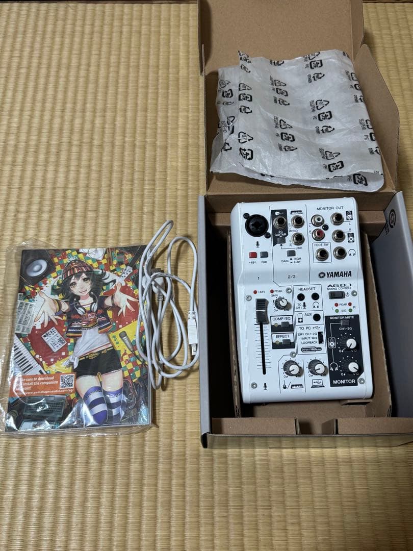 YAMAHA AG03 オーディオインターフェイス