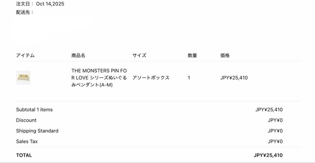 〈正規品〉 THE MONSTERS PIN FOR LOVE A-M アソート