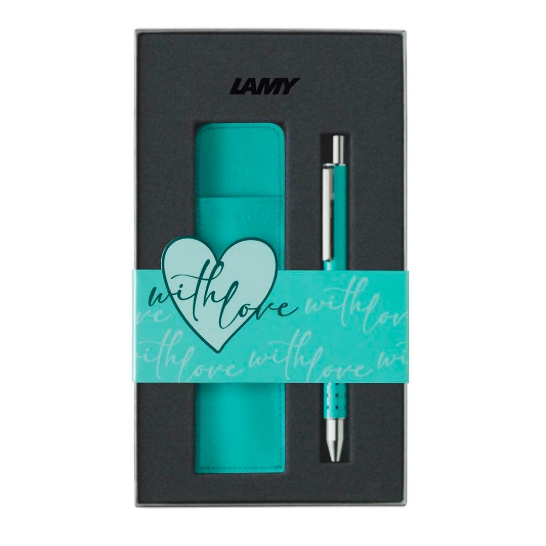 【限定】ラミー スイフト lamy swift ラグーン レザーケース付セット