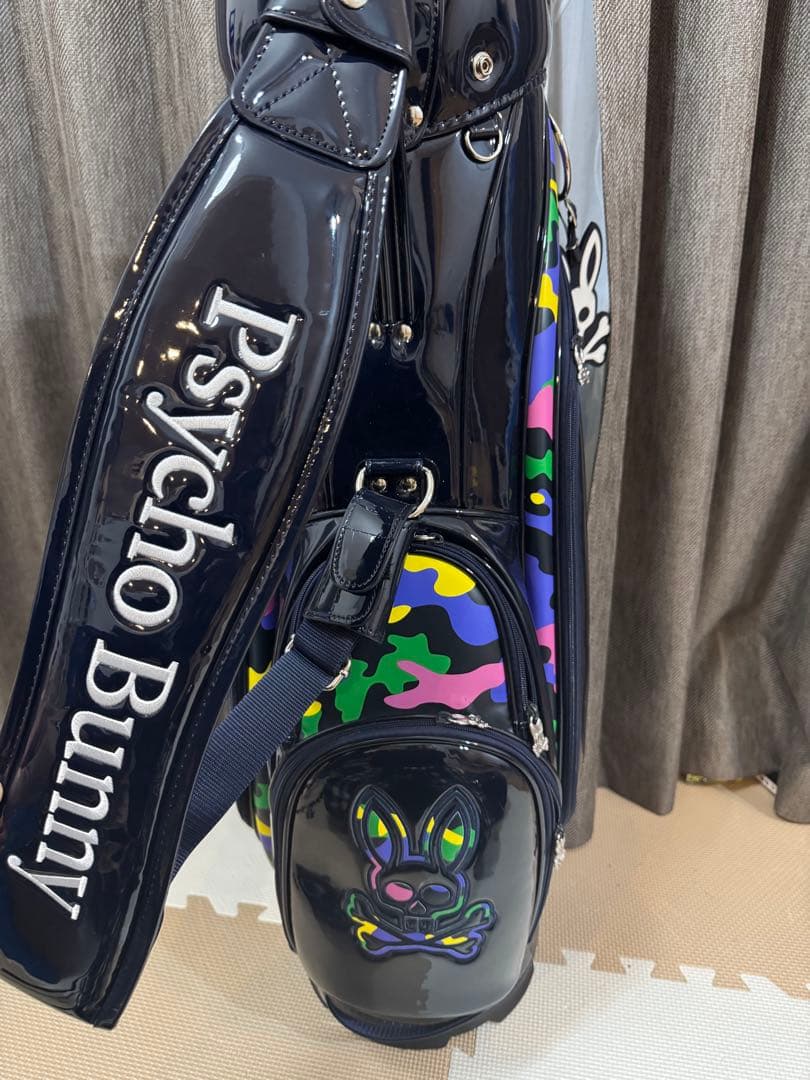 [美品・希少]Psycho Bunny ゴルフバッグ・キャディバッグ