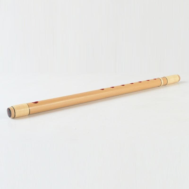 和楽器　木管楽器　獅子田竹渓作　篠笛　竹笛　袋付　N　9781