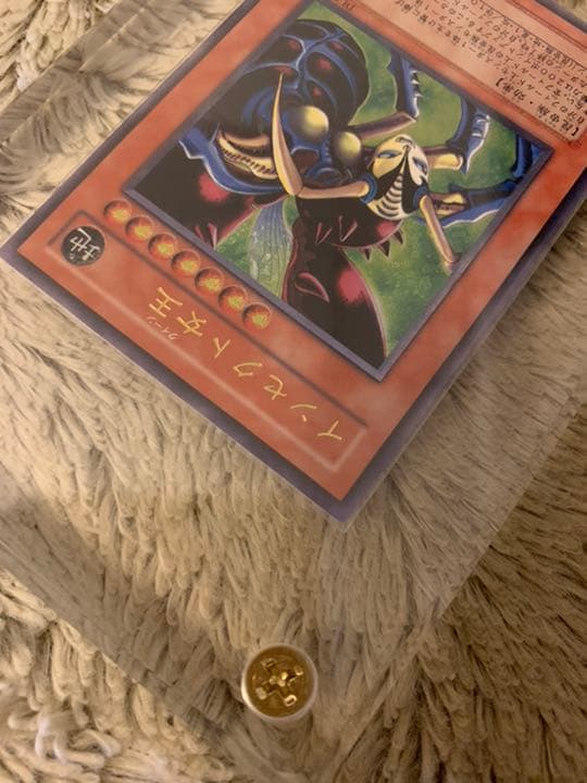 No.514 遊戯王 美品 インセクト女王 レリーフ DL4-136