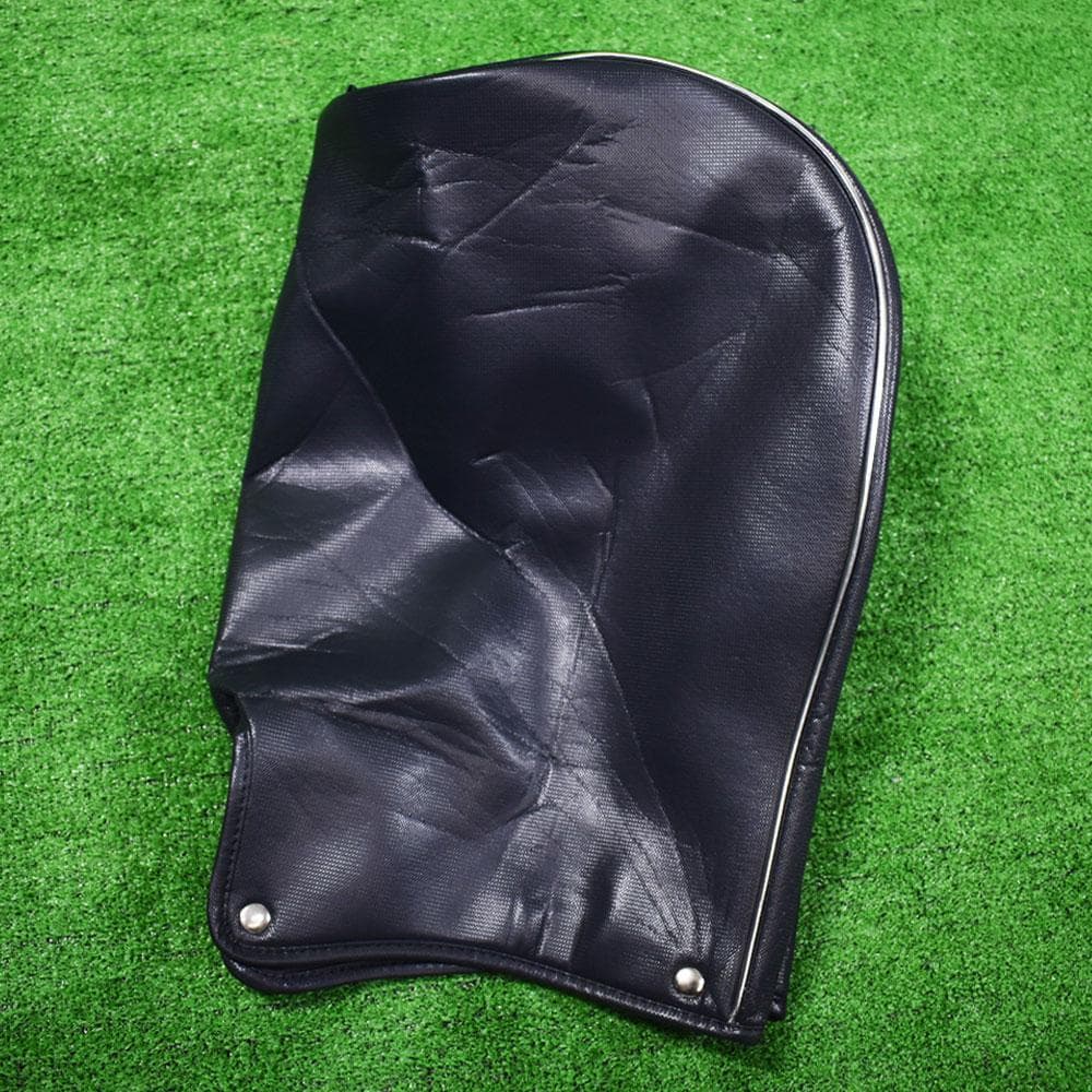 ルコックスポルティフ/ゴルフ エナメルキャディバッグ9.5型【ネイビー】中古！