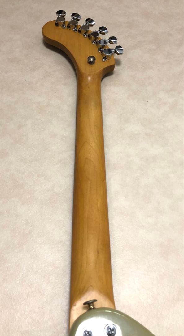 【ケース付き】ZO-3 グレー アンプ内蔵ミニギター ヘッドフォン端子付