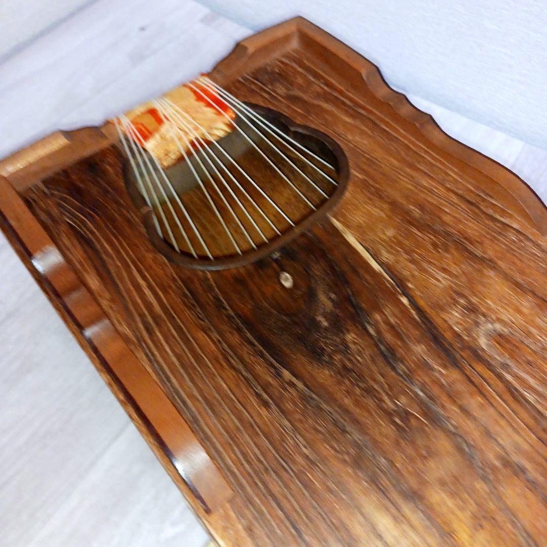 お琴 十三弦 和楽器 弦楽器 桐 刺繍 184cm