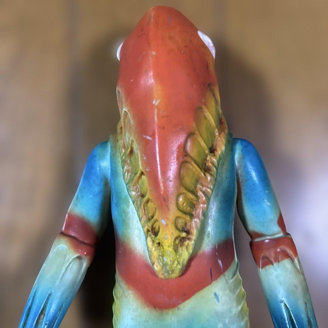 当時物 メトロン星人 ソフビ