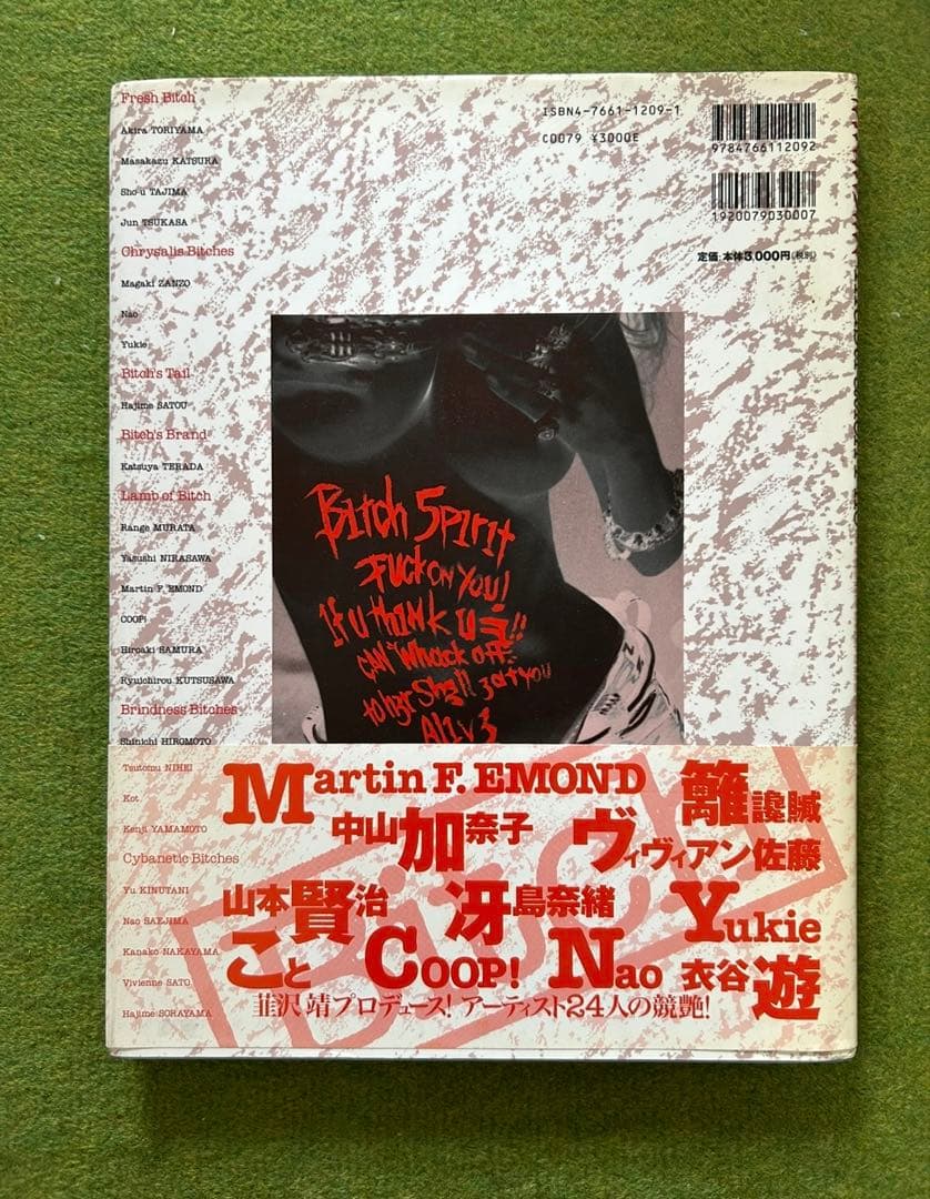 初版 ビッチズ・ライフイラストレーションファイル　鳥山明