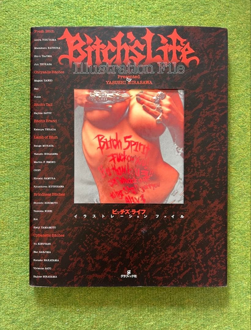 初版 ビッチズ・ライフイラストレーションファイル　鳥山明