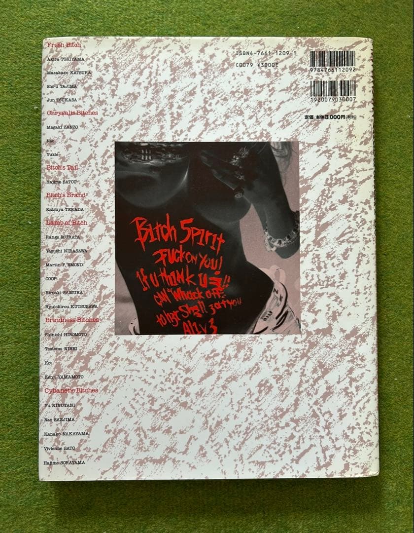 初版 ビッチズ・ライフイラストレーションファイル　鳥山明