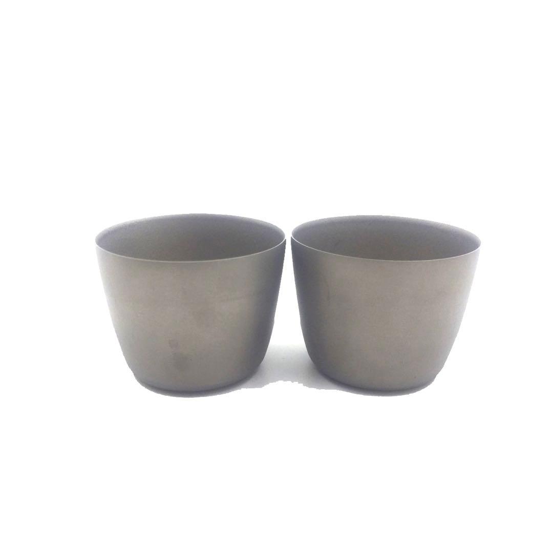チタンとっくりtitanium 徳利 酒筒 熱燗 チタンおちょこ2➕ケース付き