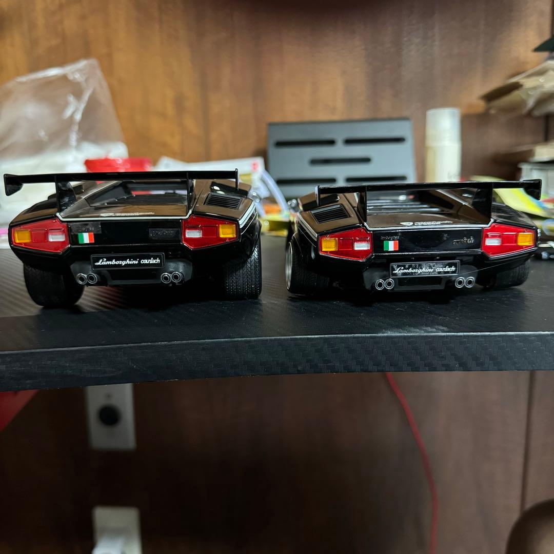 京商 1/18 ランボルギーニ カウンタック LP500R (カスタム仕様)