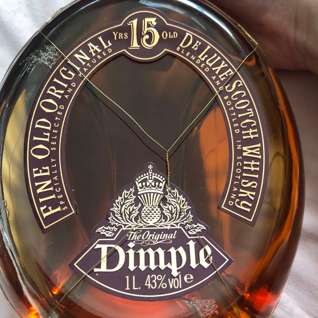 未開封Dimple ディンプル スコッチウイスキー　15年