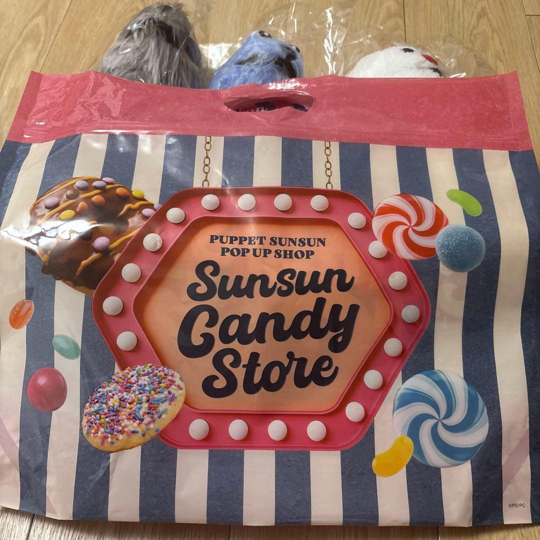 Puppet Sunsun スンスン　ポップアップ　ぬいぐるみ　ノンノンゾンゾン