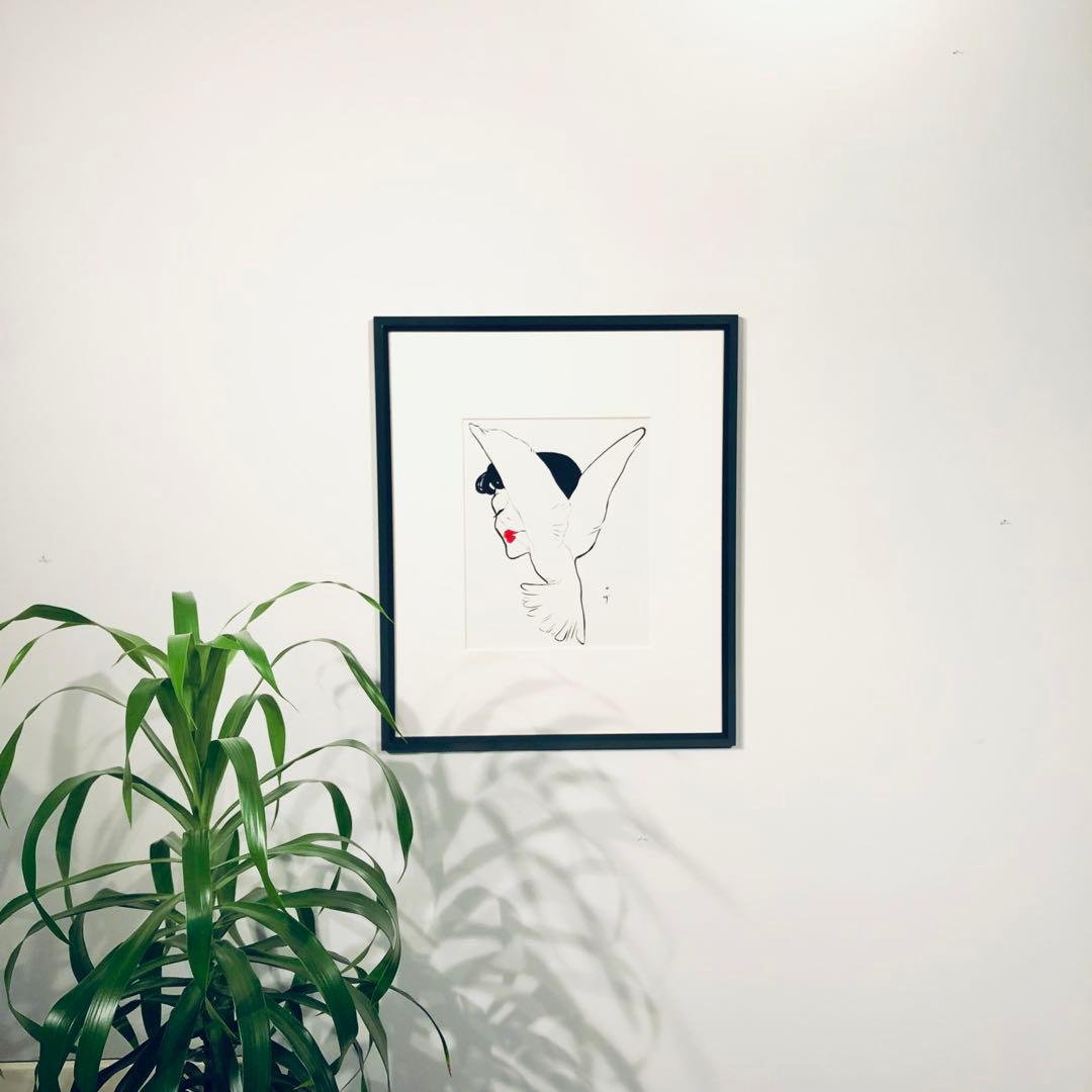 1980's ルネグリュオ ヴィンテージポスター (Pigeon)