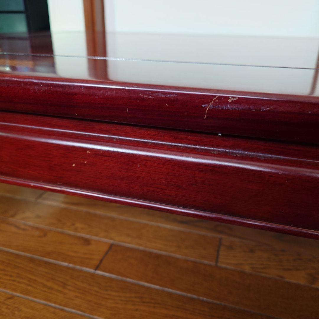 カリモク　ローテーブル　机　アンティーク家具