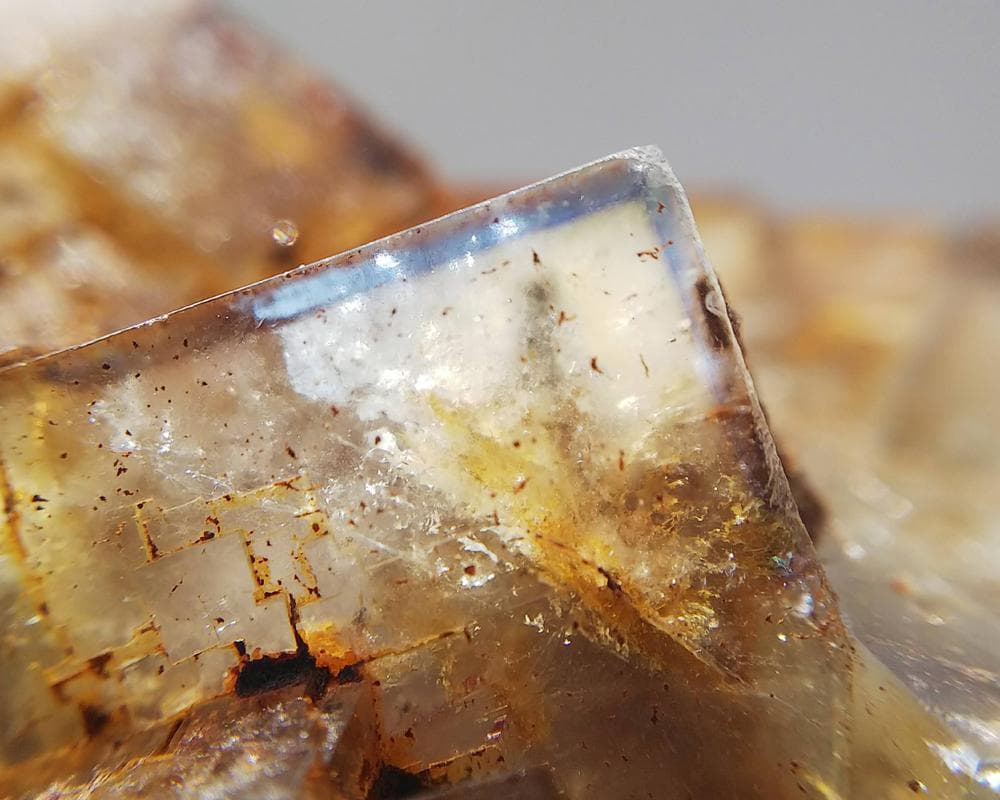 348 ブルーゾーニング×イエロー フローライト ドイツ産