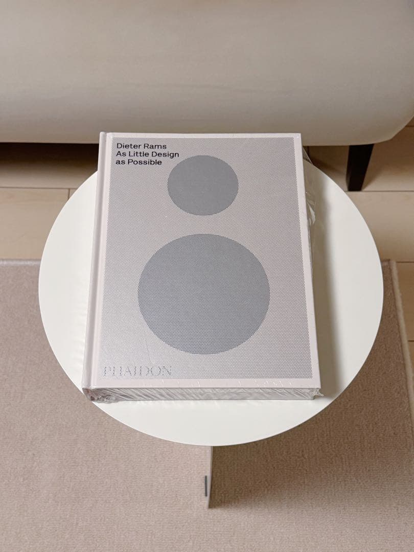 新品 Phaidon Dieter Rams ディーターラムス ブック 本