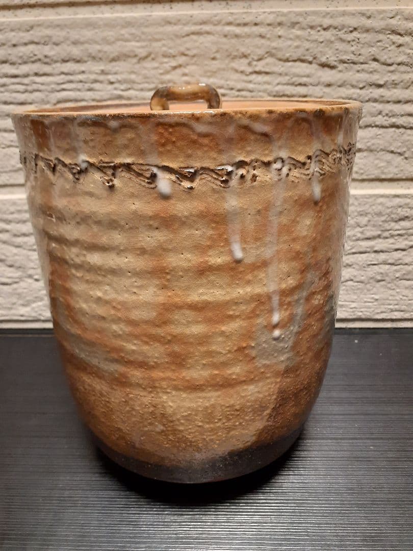 【御本が鮮やか】水指 萩焼 十二代 田原陶兵衛 茶道具 共箱 共布 栞