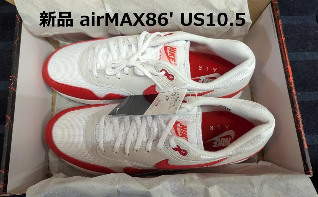 [新品未使用] Air Max 1 ‘86 OG US10.5