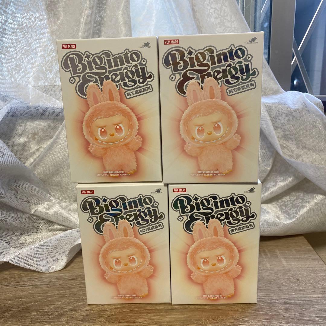 【正規品】 LABUBU Big into Energy 4ピースセット