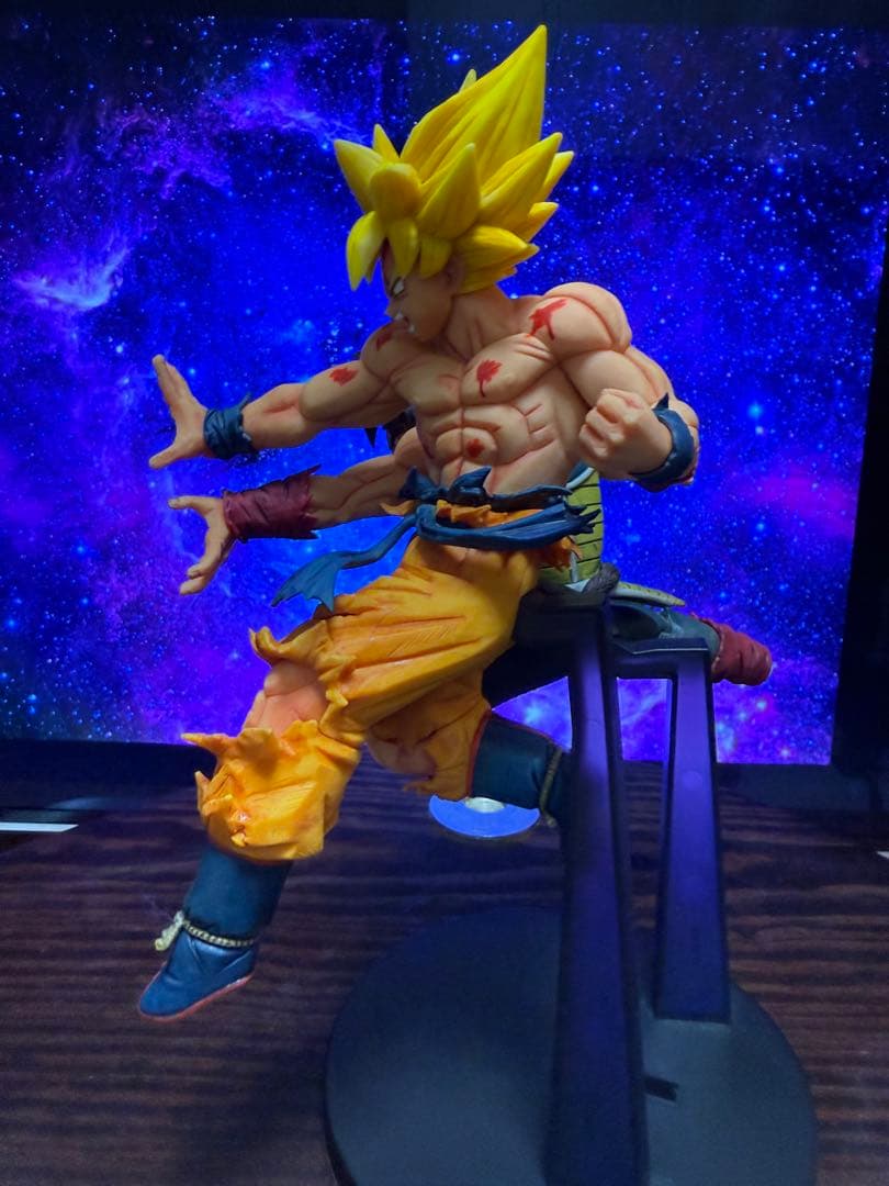 【ドラゴンボール】孫悟空&バーダック　親子かめはめ波リペイント