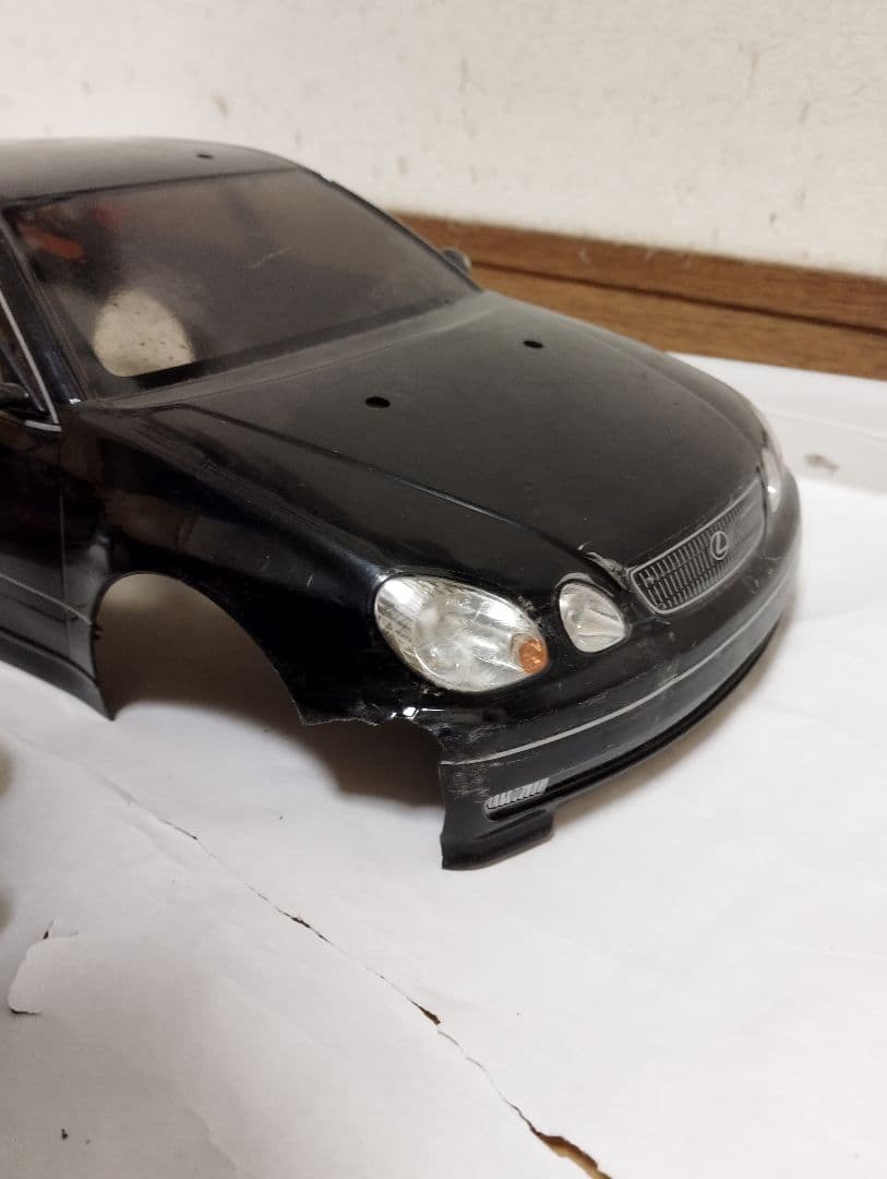 タミヤ TT-01 Type-E仕様？ アリスト　ボディ 電飾付き　ラジコン