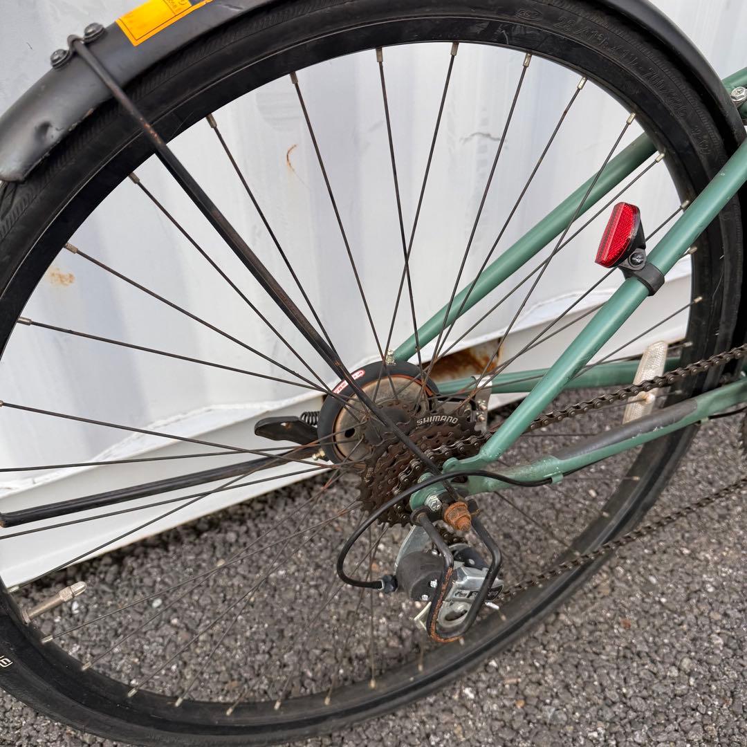 オートライト付きクロスバイク 700c 身長160-175cm