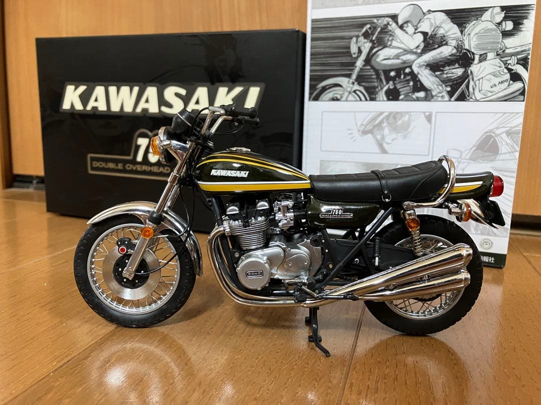 ウィッツ 1/12 カワサキ 750RS Z2 ZⅡ＋初代キリン プロローグ