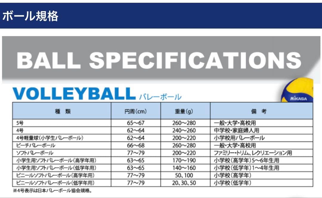 ミカサ(MIKASA) バレーボール国際公認球 検定球 5号 V200W