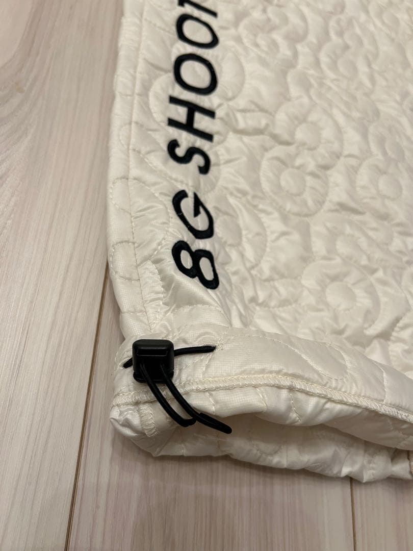 8G SHOOT ロゴキルティング中綿入りパンツ -OFF WHITE-