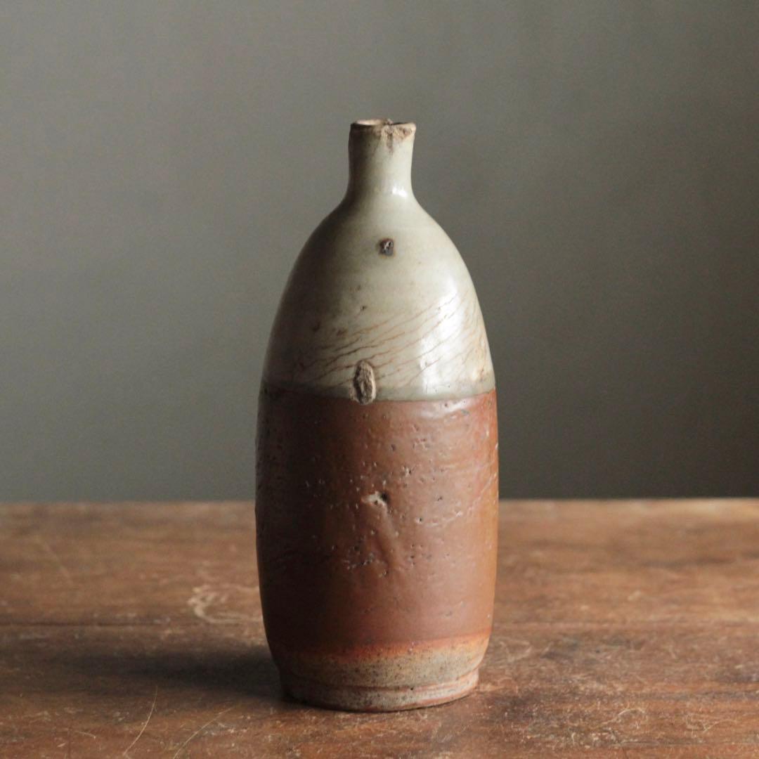 瀬戸 美濃 掛け分け 徳利 酒器 古美術 古道具 アンティーク白洲正子好み