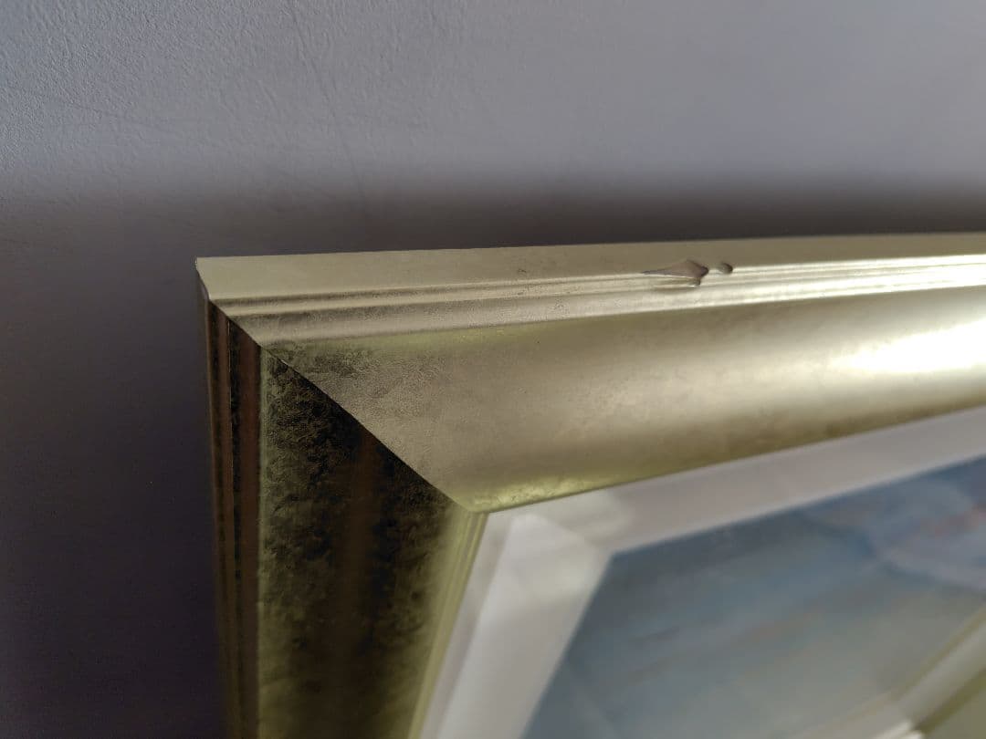 みっちゃん【雪降る氷見のご来光】　深見東州 絵画 版画