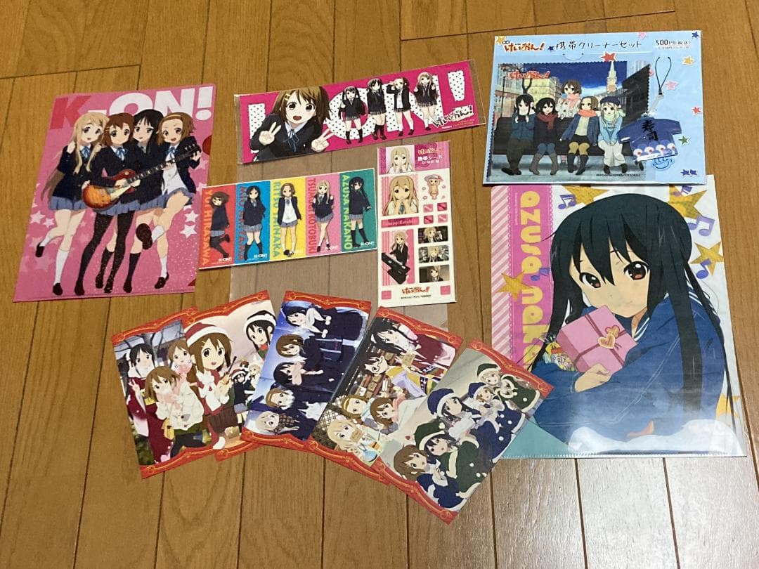 けいおん! グッズセット 映画特典 応募シール 等 希少