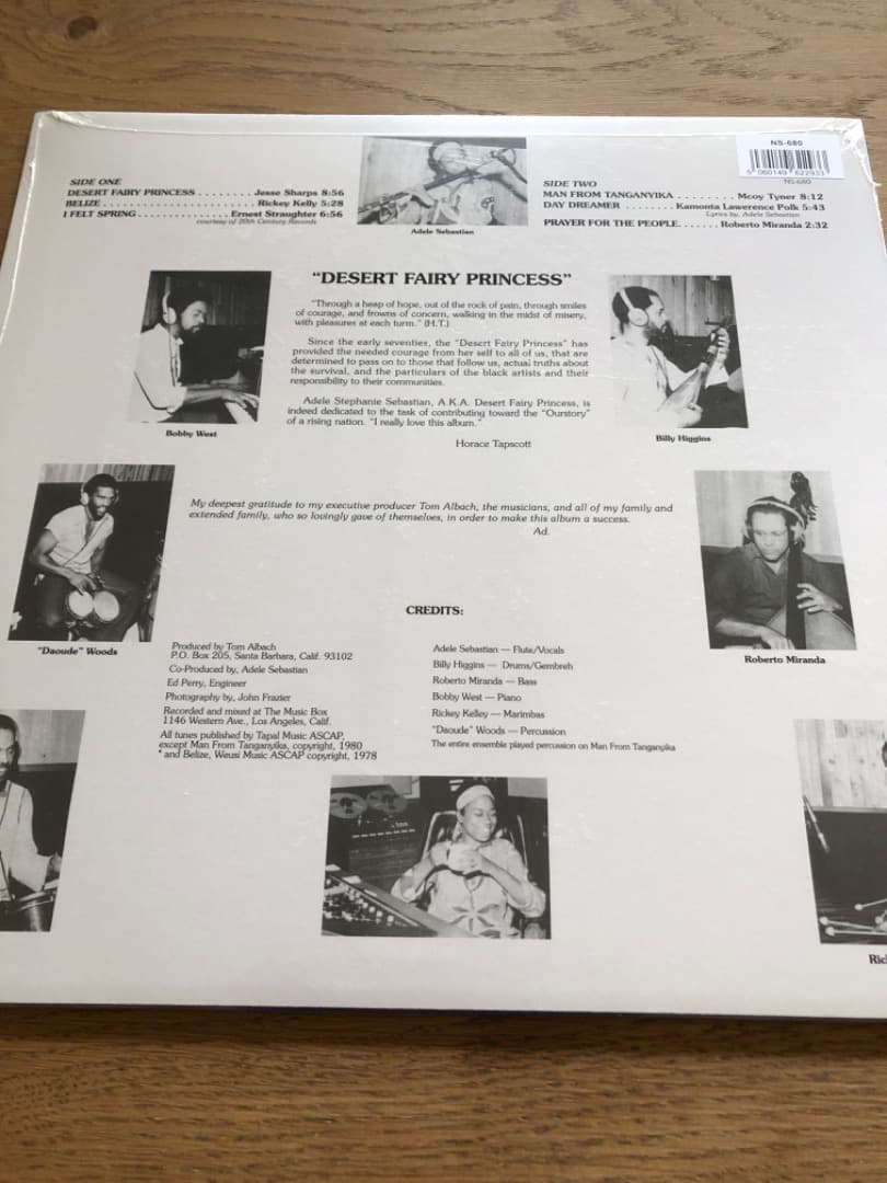 洋楽 Adele Sebastian / Desert Fairy Princess