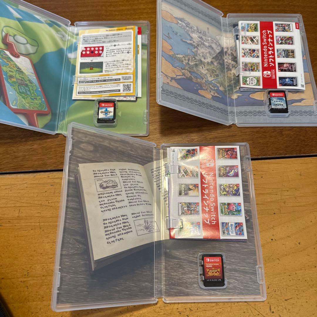 Nintendo Switchポケモン三作セット