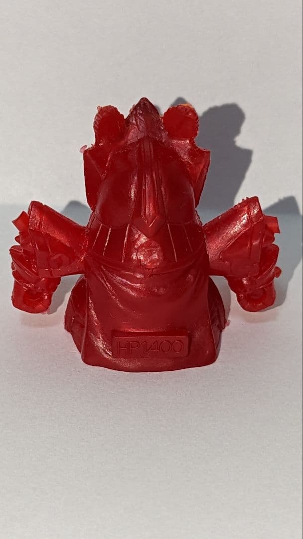 【レトロ超レア】SDガンダム「麗騎士レッドウォーリア」（彩色版）ガン消し