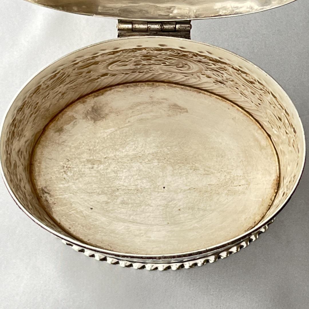 【Atkin Bros】ビクトリアン ティーキャディ 【シルバープレート】