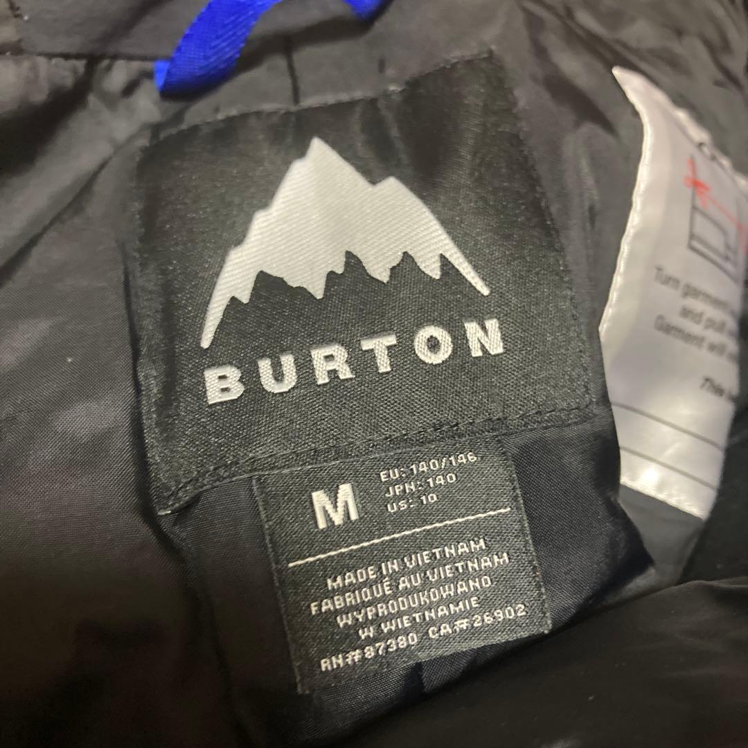 BURTON ブラック スノーウエア