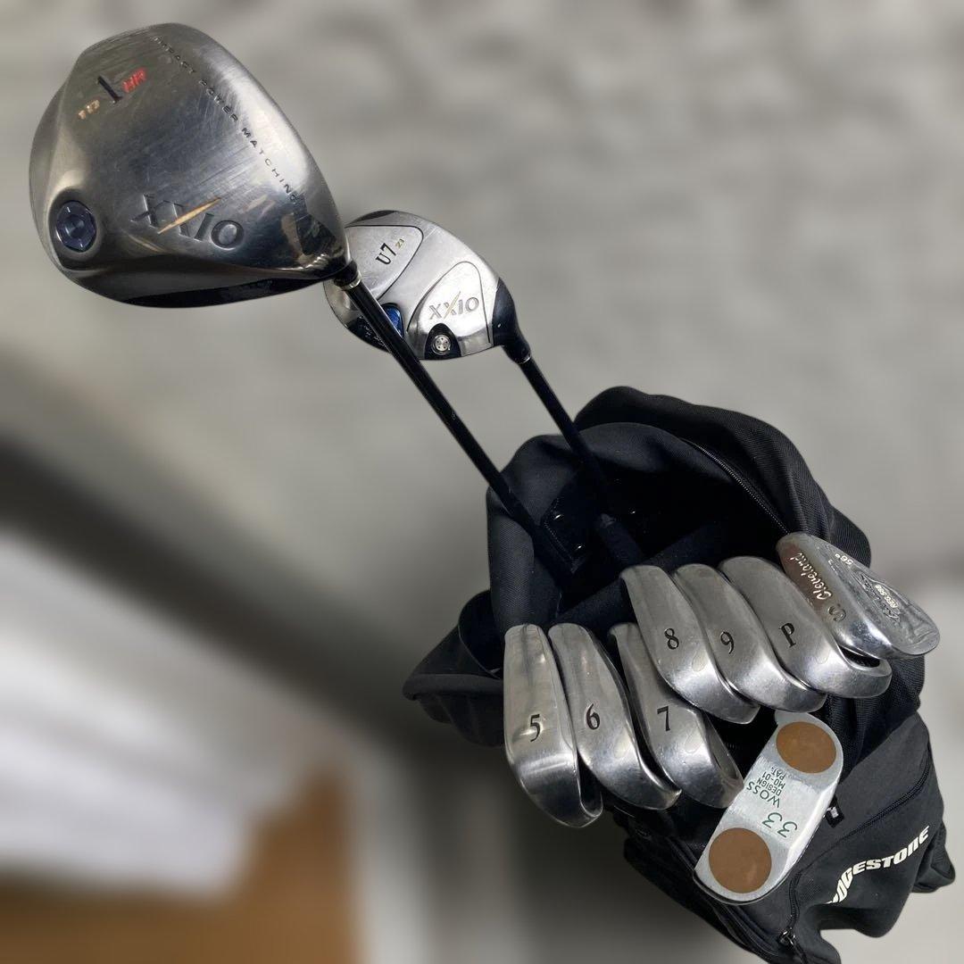 XXIO ゼクシオ等 ゴルフクラブ10本+ キャディーバック フルセット