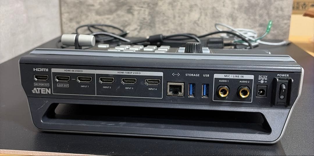 ATEN ストリームライブ AVミキサー