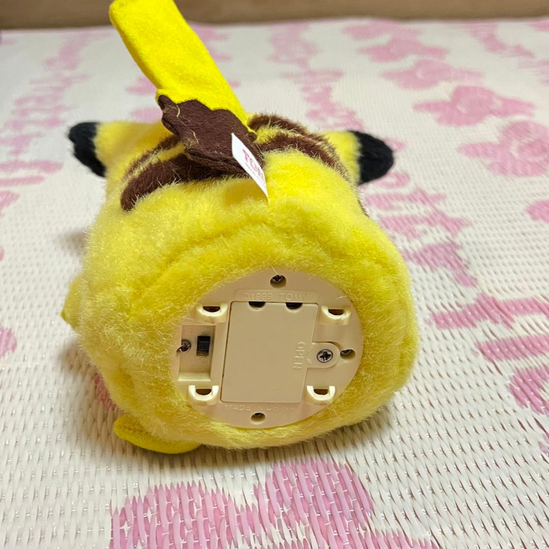 初期　初代　ピカチュウ　ぬいぐるみ　tomy にっこり　バンザイ　ポケモン