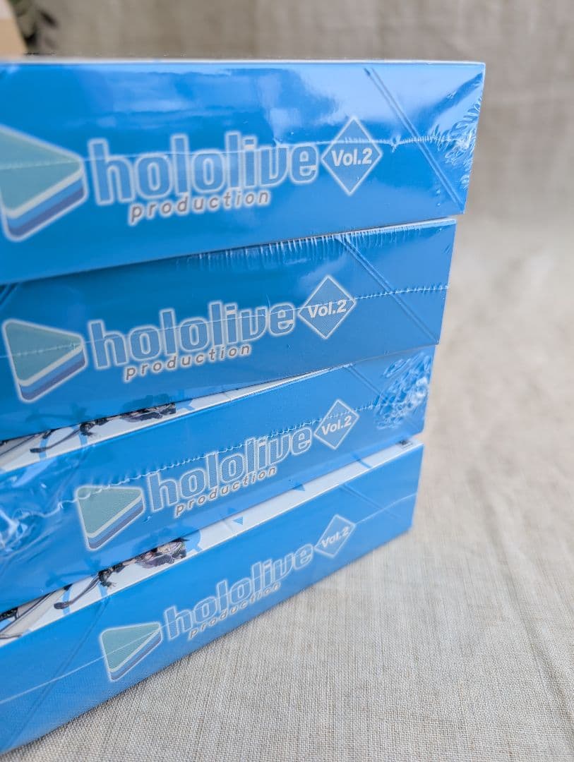 ４BOX　シュリンク付き　 ホロライブ　プロダクション Vol.2