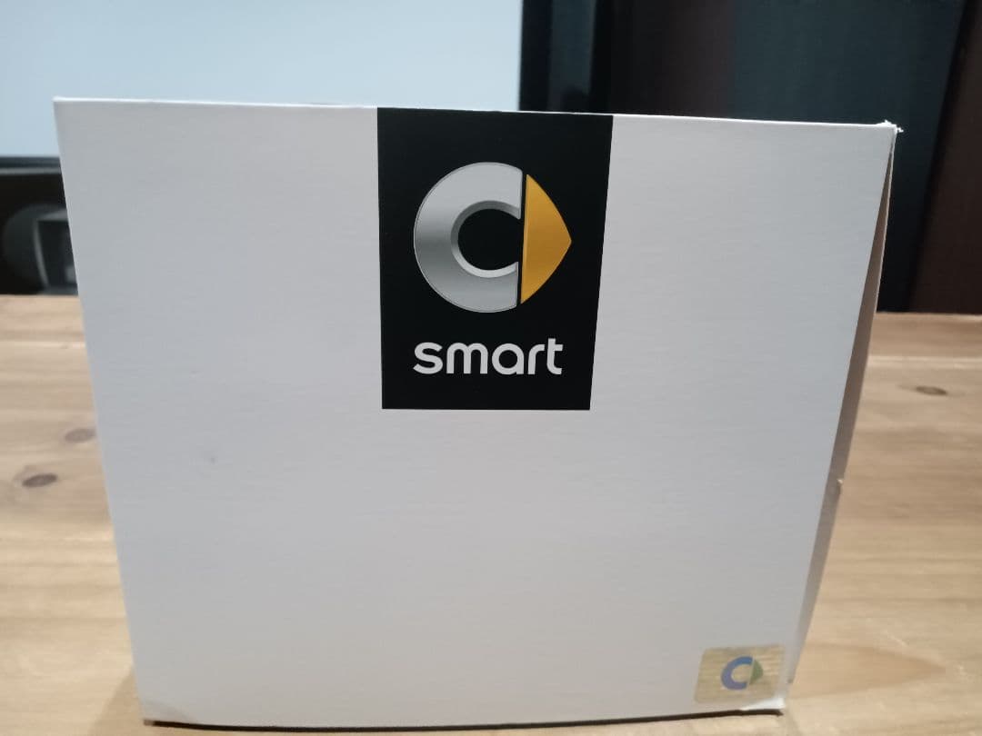 1/18 スマート　フォーツー　ディーラー品　ミニカー　ブラック×グレー