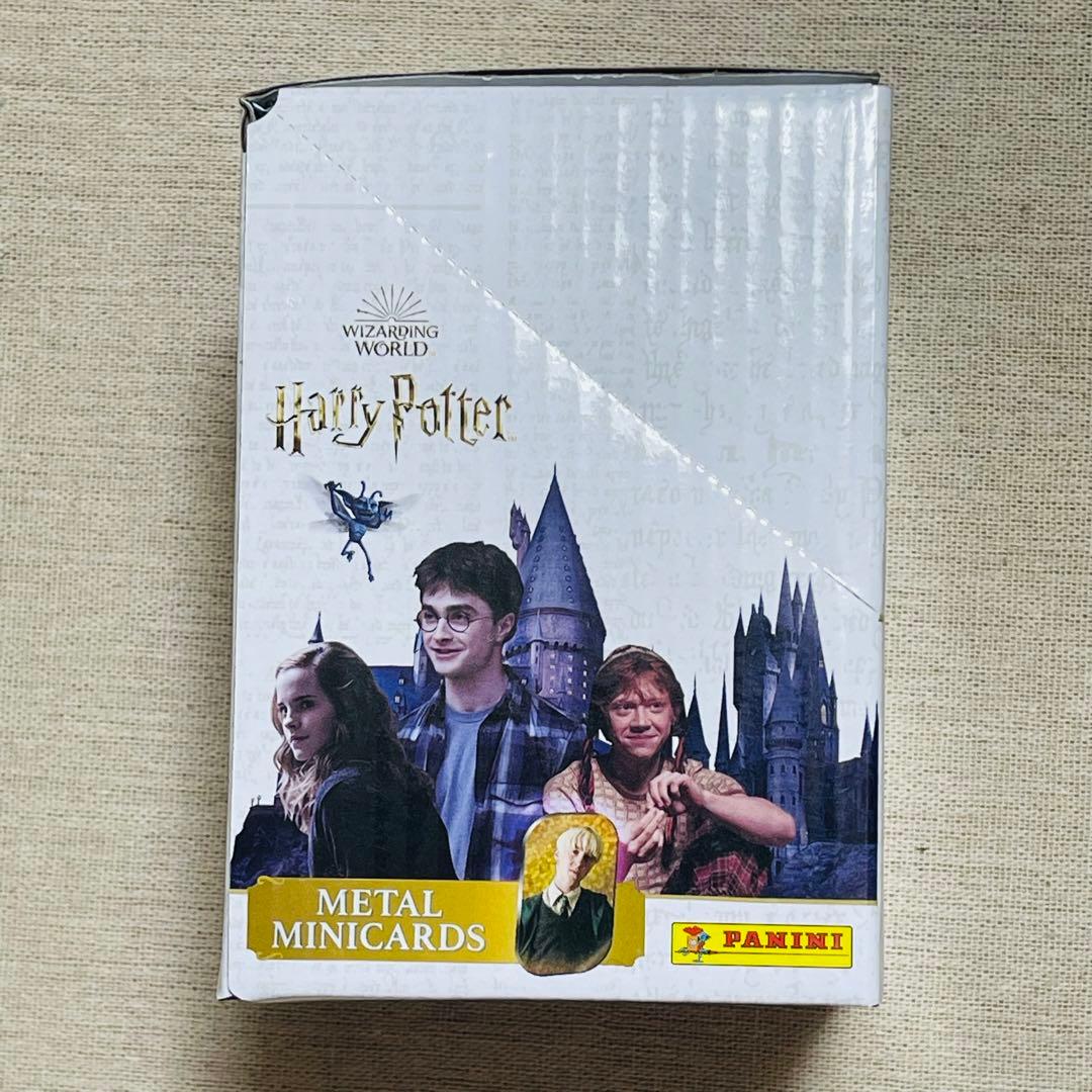 新品　ハリーポッター　メタルミニカード　BOX 25パック入り