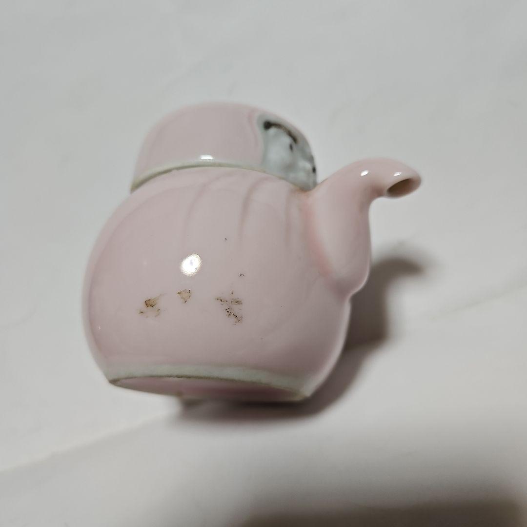 昭和レトロ　醤油さし　陶器4点