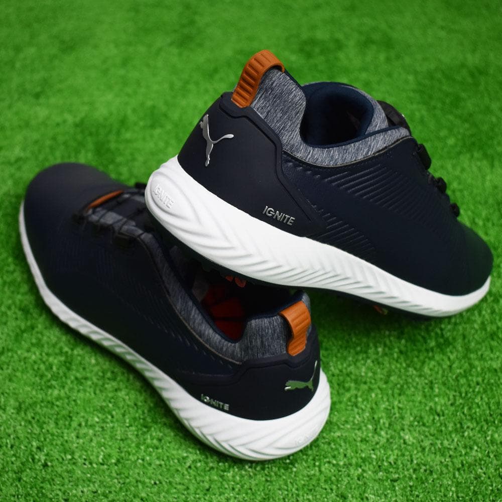 PUMA/プーマ イグナイト ゴルフシューズ【ネイビー/26.5㎝】新品！