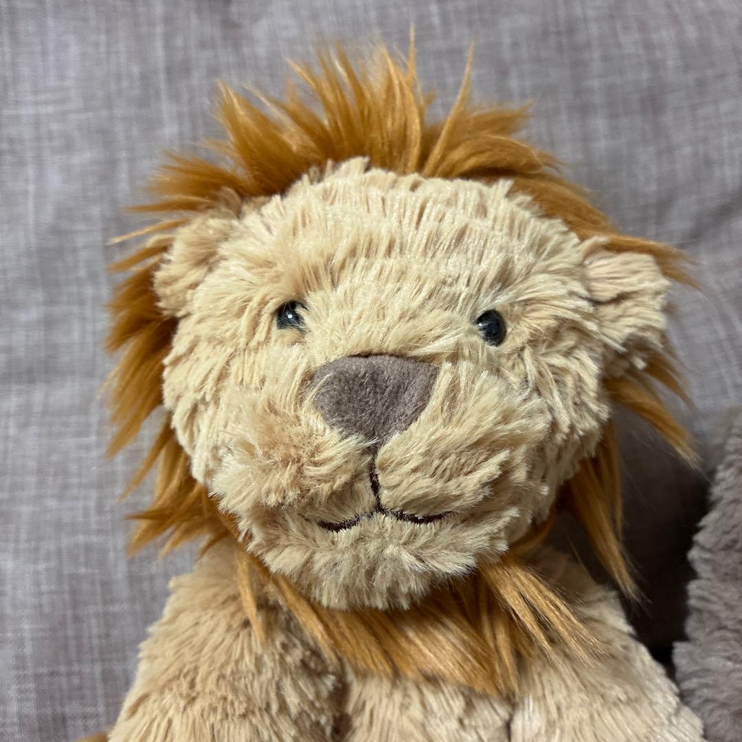 ジェリーキャット　ライオン カワウソ　ぬいぐるみ 中型