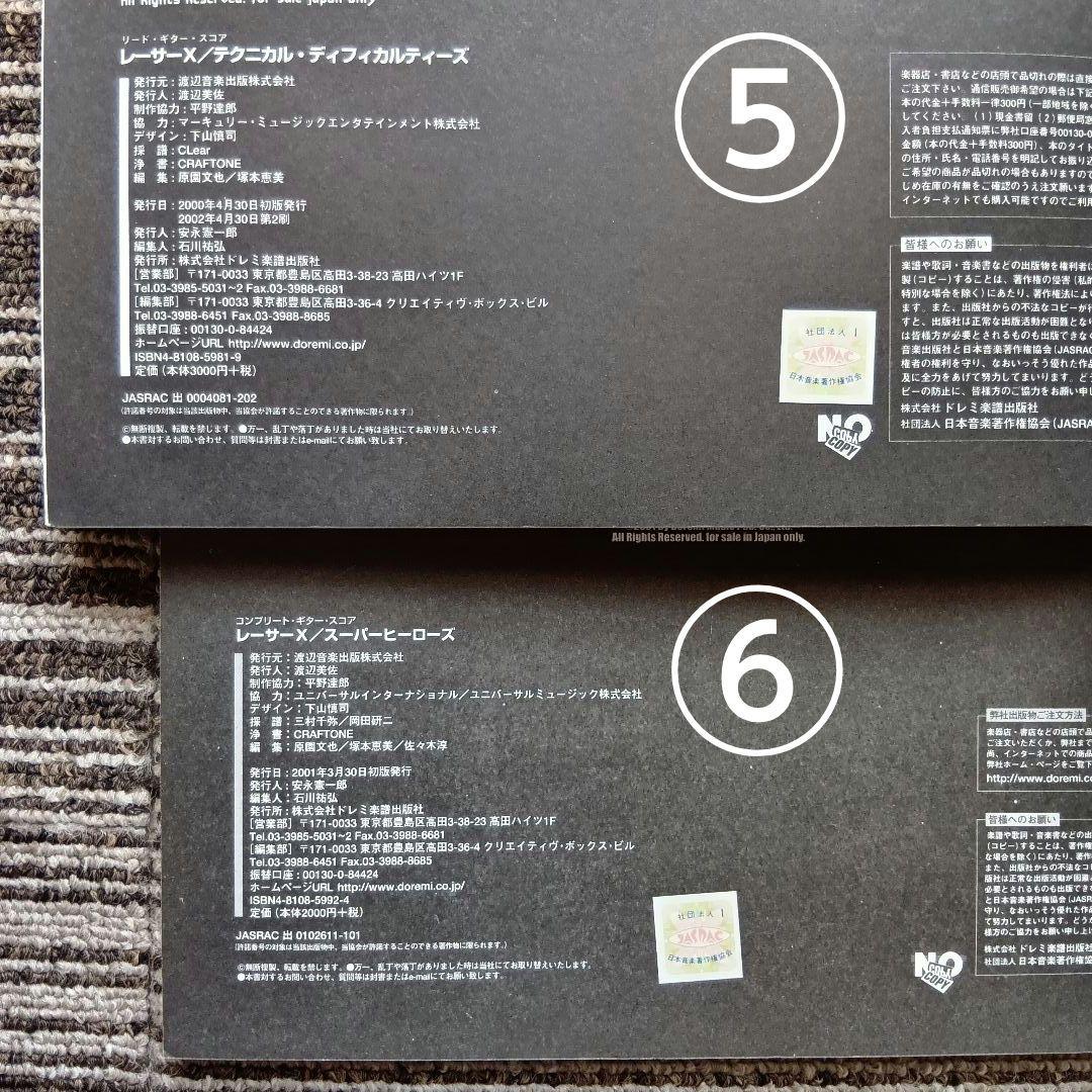 Racer X スコア レーサーX 楽譜 ポール・ギルバート