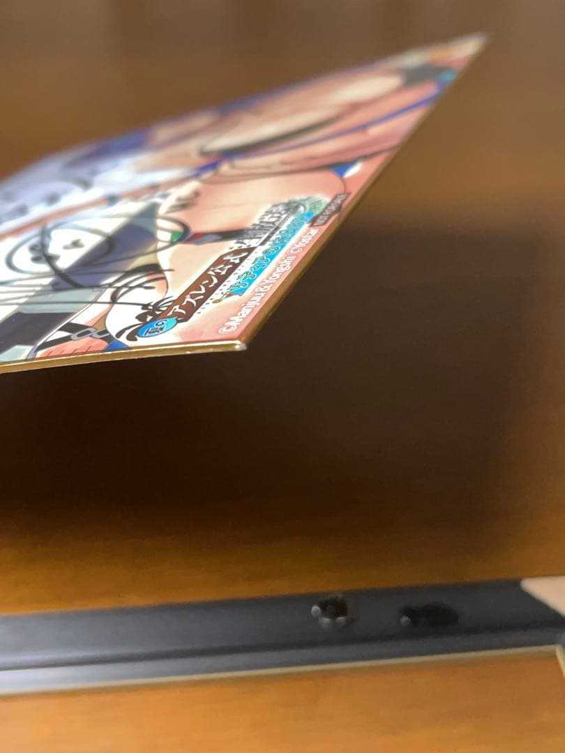 アズールレーン アズレン公式生放送 限定 サイン色紙 お皿